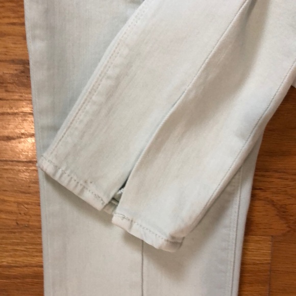 Lucky Brand Jeans Lolita Skinny Stretch Pastel Green sz 4 Premium Denim PERFECT - Picture 3 of 5
